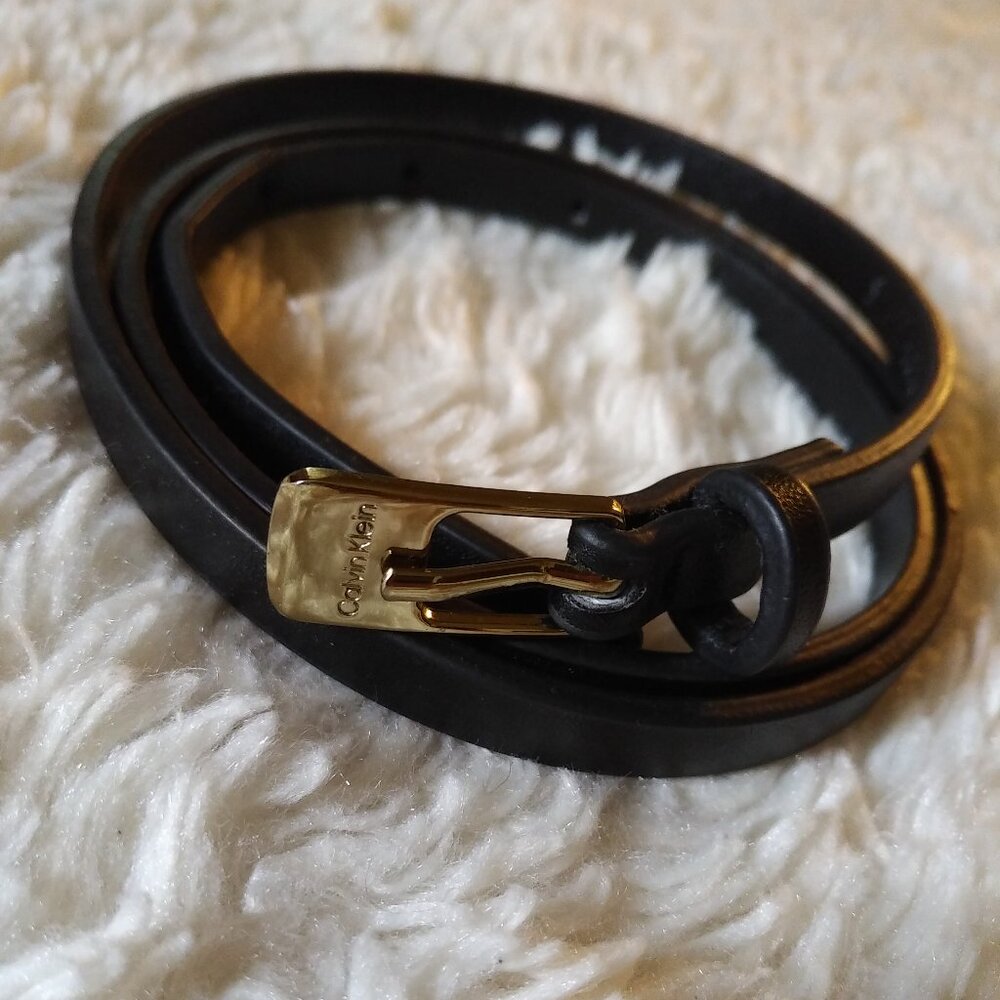 Calvin Klein skinny belt